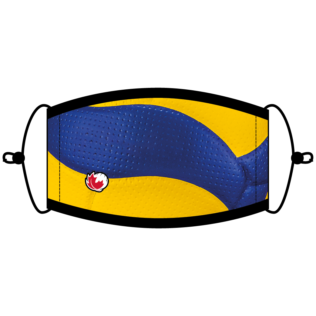 Canuckstuff 2 Layer Mask - Volleyball Royal - Click Image to Close